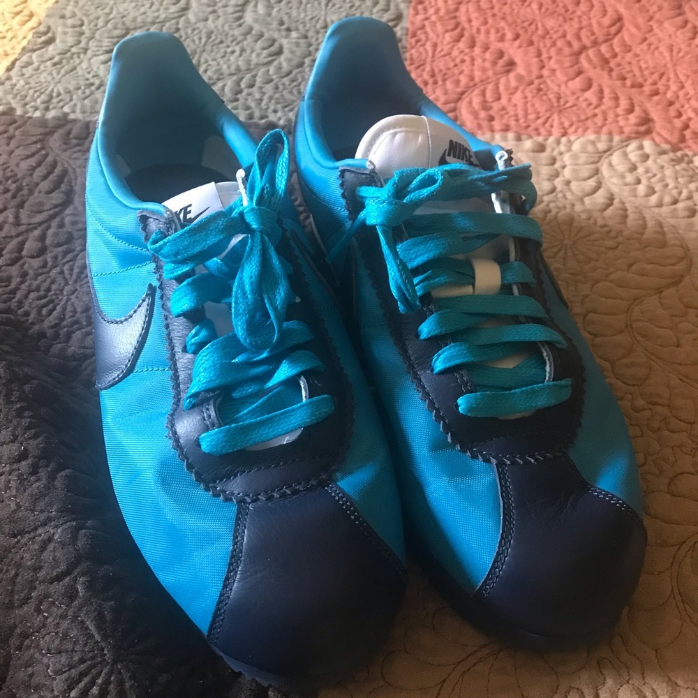 Completely custom Nikes worn once!